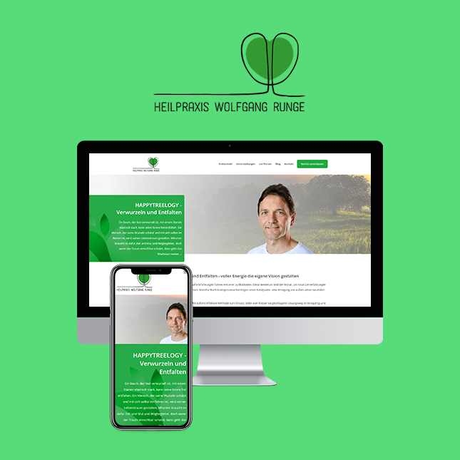 Website-Relaunch: Wolfgang Runge Heilpraktiker